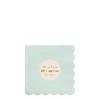 Meri Meri Small Mint Sorbet Paper Napkins (Pack of 20) - 2 of 2
