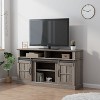CAVINAS TV Stand Modern 58 Inch TV stand with Storage Cabinet and Shelves Entertainment Center - 2 of 4