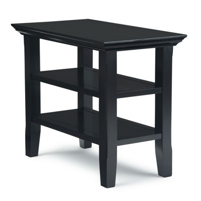 NicBex Occasional Table Classic Lattice Ends & Bottom Shelf, Affordable Side Table for Living Room