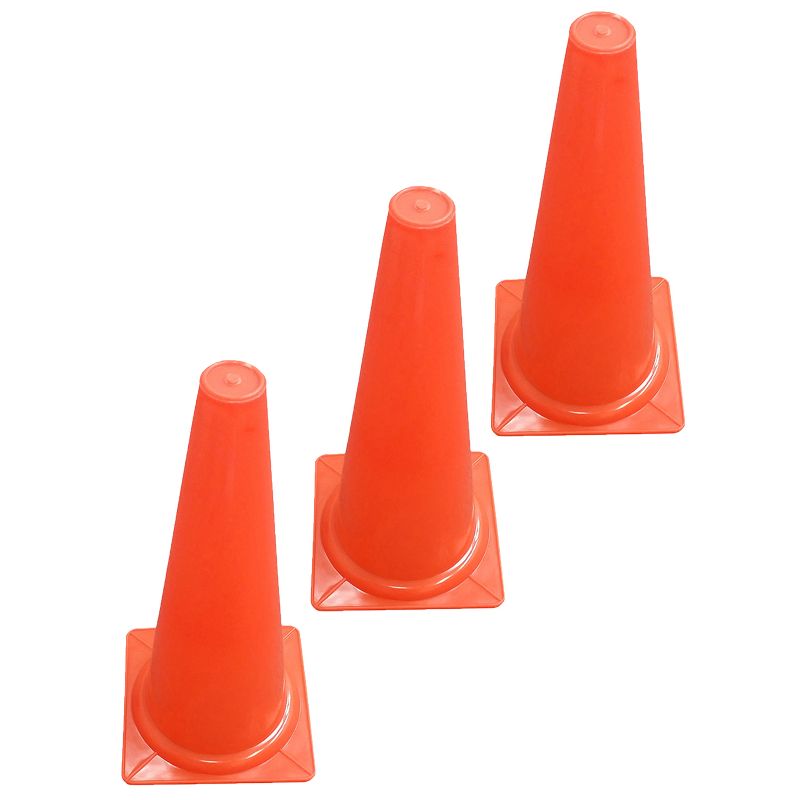 Martin Sports Safety Cone, 15" High, Pack of 3, 2 of 4