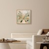 Art Remedy Sage Butterfly Colorful buterfly and flowers wall art Framed - 2 of 4