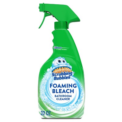 Scrubbing Bubbles Citrus Scent Bathroom Grime Fighter Bathroom Cleaner  Spray - 32oz : Target