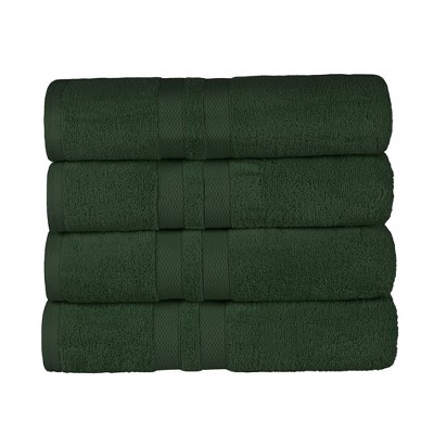 Cannon Plain Green Cotton Bath Towel, For Bathroom, Size: 24x54 cm