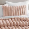 Riverbrook Home 4pc Full/Queen Everett Channel Comforter Set Blush - 4 of 4