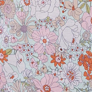 light green pink flowers