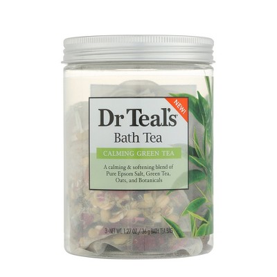 Dr Teal's Calming Green Tea Bath Tea - 3ct