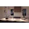 Urban Ambiance Luxury Modern Farmhouse Pendant,  10"H x 8-1/2"W,  Charcoal Finish, UHP2472 - 2 of 4