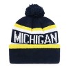 NCAA Michigan Wolverines Pom Knit Beanie: Team Logo Sports Apparel - 2 of 2