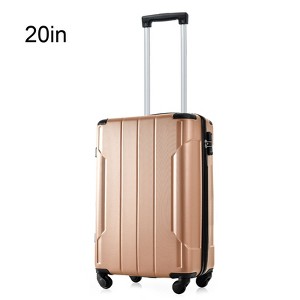 Hardshell Suitcase With Lightweight TSA Approved Locks And 3-level Telescopic Handle Swivel Suitcase Travel Luggage With Expandable Function - 1 of 4