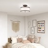 Livex Lighting Park Ridge 2 - Light Semi-Flush Mount in  Bronze - 2 of 4