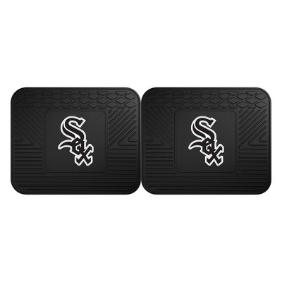 MLB Chicago White Sox Vinyl Utility Mat Set - 2pc