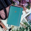 Undated Premium Planner Weekly/Monthly 8"x5.5" Aquamarine- Clever Fox - 4 of 4