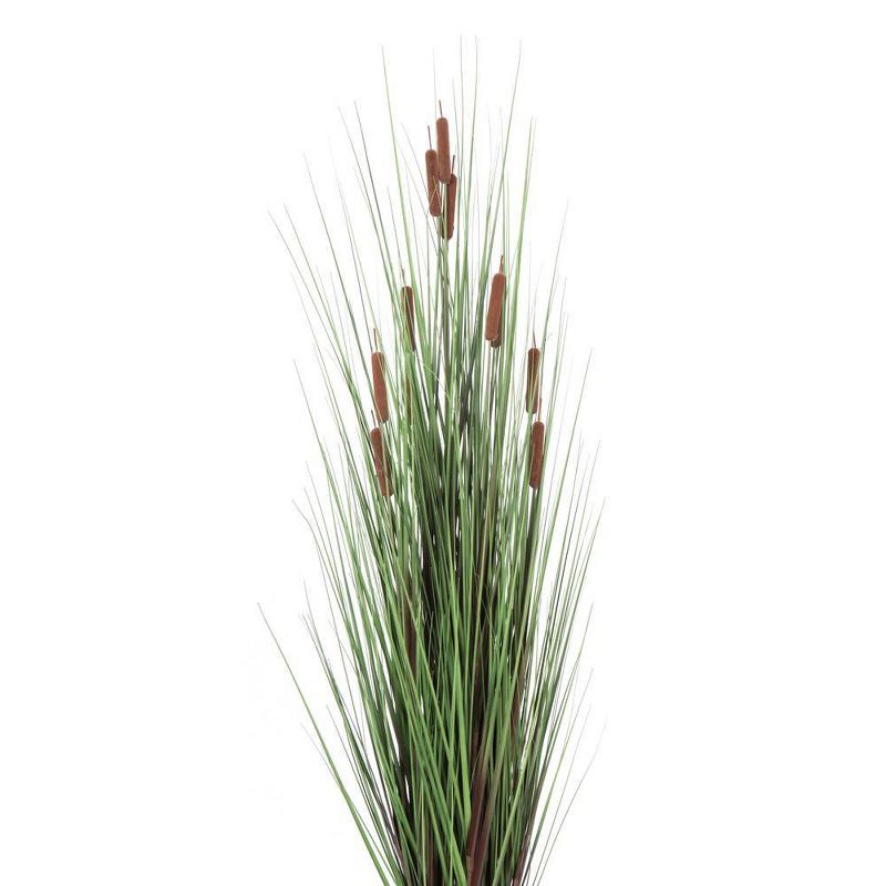 Artificial Grass/Cattail Plant (60&#34;) Brown - Vickerman, 4 of 7