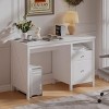 Writing Desk Farmhouse with Charging Station and Storage Drawers for Home Office 47in-3irtyhousy - 2 of 4