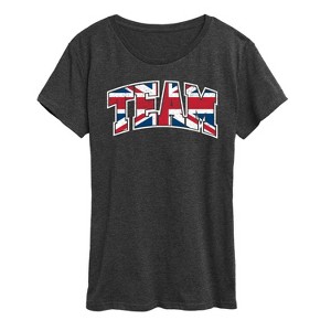 Women's - Instant Message - Team Great Britain Short Sleeve Graphic T-Shirt - 1 of 4