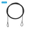 Unique Bargains Stainless Steel Stage Lighting Luggage Lock Double Loop Safety Lock Cables - 3 of 4