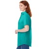 Woman Within Petite Perfect Short Sleeve Shirt - 4 of 4