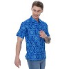 HAPPY BAY Men's Short Sleeve Button Down Shirts for Men - 4 of 4