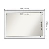 Amanti Art Maya Beveled Framed Bathroom Vanity Wall Mirror - 3 of 4