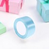 Unique Bargains Ribbons for Crafts Wide Satin Grosgrain for Wreaths & Crafts 866.14"x1.57" 1 Pc - 2 of 4