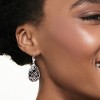 Ross-Simons Black Onyx Overlay Drop Earrings in Sterling Silver - 2 of 4