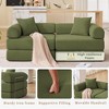 Sapphtopaz 73" Couches for Living Room 2-in-1 Convertible Sofa Bed with Removable Armrests Mattress Sofa with 2 Pillows Sleeper Sofa for Bedroom - 3 of 4