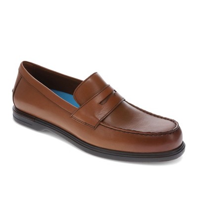 Dockers Mens Winfell Genuine Leather Dress Loafer Shoe, Butterscotch, Size 12