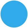VidaXL Round Pool Cover 192 inch PE Blue - 2 of 4