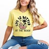 Simply Sage Market Women's Better At The Beach Flamingo Short Sleeve Graphic Tee - 2 of 3
