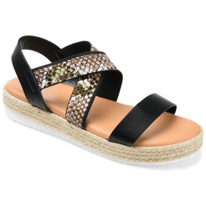 Journee Women's Caroline Espadrille Sandals - 1 of 4