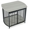 YOOCOZZ 31.5" Modern Dog Crate End Table with Double Doors - Gray - 4 of 4