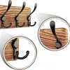 Apex Vanguards Large Rustic Pine Wood Coat Rack - 3 of 3