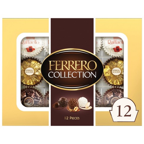 Ferrero Rocher Collection Assorted Chocolates Candy Variety Pack - 4 ...