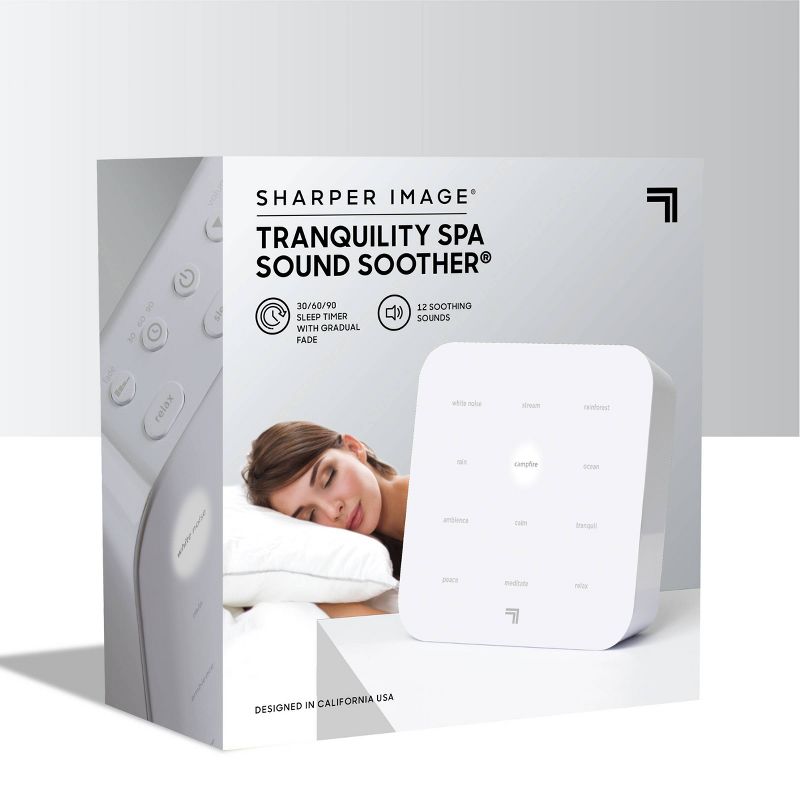 Sharper Image Sleep Therapy Soother USB Sound Machine, 1 of 13