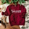 Simply Sage Market Women's Graphic Sweatshirt If It's Snowing I'm Not Going - 3 of 4
