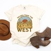 Simply Sage Market Women's Wilder Than The West Short Sleeve Garment Dyed Tee - 3 of 3