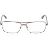 John Varvatos V148 Mens Designer Reading OR Blue Light Eye Glasses Antique Brown, DEMO LENS - 2 of 4