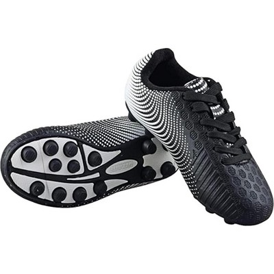 Vizari Men's Stealth Firm Ground Outdoor Soccer Shoes - Black/White - 10 — фото 2