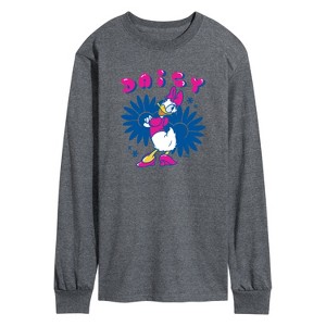 Men's - Disney - Drippin Daisy Long Sleeve Graphic T-Shirt - 1 of 4