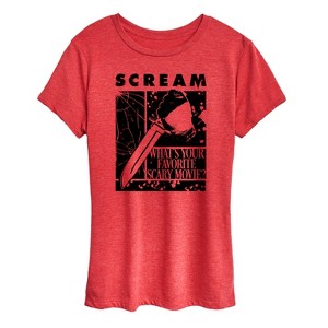 Women's - Scream - Knife Short Sleeve Graphic T-Shirt - 1 of 4