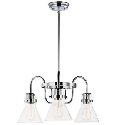 Maxim Lighting Seafarer 3 - Light Chandelier in  Polished Chrome