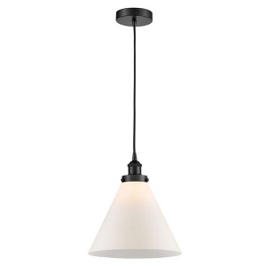 Cone - 1 Light Mini Pendant In Industrial Style-14.75 Inches Tall and 12 Inches Wide - 1 of 1