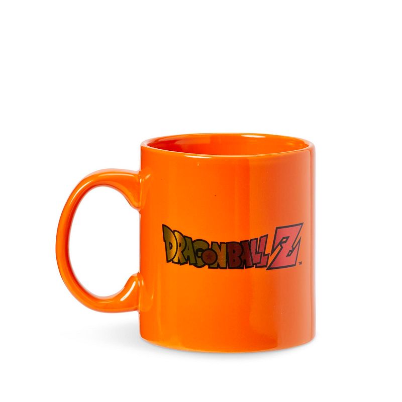 Dragon Ball Z Dragon Ball Z Kame Kanji And Logo Orange Ceramic Mug, 4 of 7