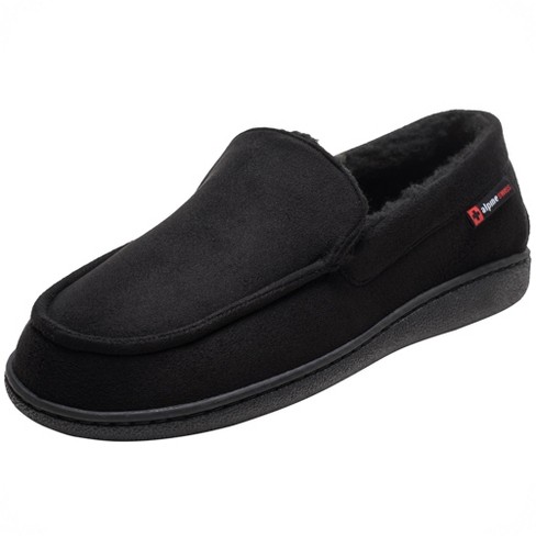 Alpine Swiss Paul Mens Memory Foam Fleece Clog Slippers House