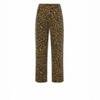 Women's Denim Leopard Pants - FRNCH - 2 of 3