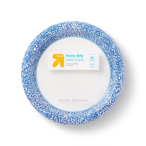 Textured Stripe Paper Plates - 90ct - Up & Up™ : Target