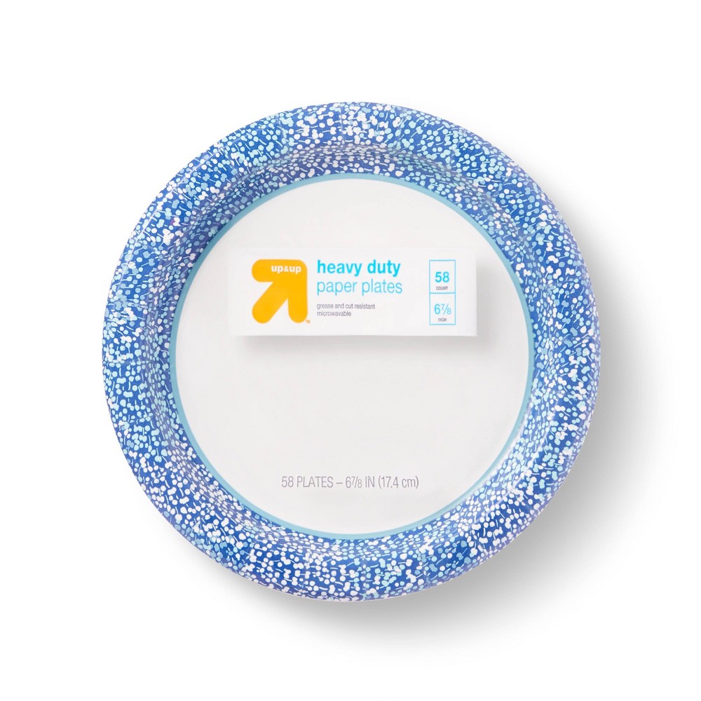 Sprouts Paper Plate 6.8" - 58ct - up & up™ vapor/as:  14/14  piece box