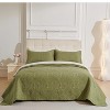 Legacy Decor 3 PCS Set Bedspread Coverlet Reversible Oversized - 4 of 4