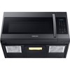 Samsung ME19R7041FG 1.9 Cu. Ft. Black Stainless Over the Range Microwave - 3 of 4