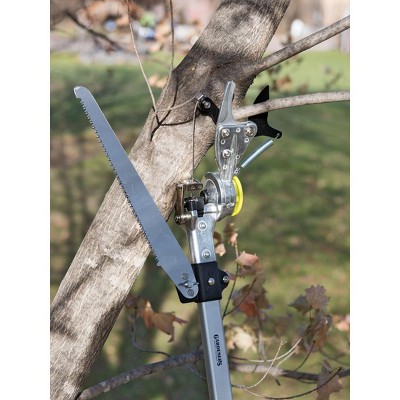 Gardeners Pro Rotating Pole Pruner with Saw - Gardener's Supply Company